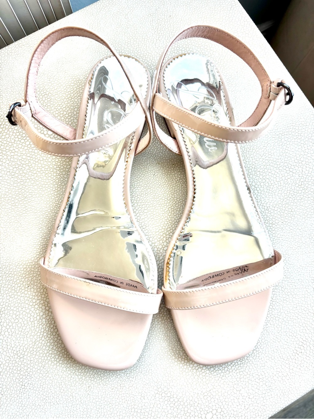 J. Crew Collection Women's Ankle-Strap Sandals - Elegant Pale/Nude Pink